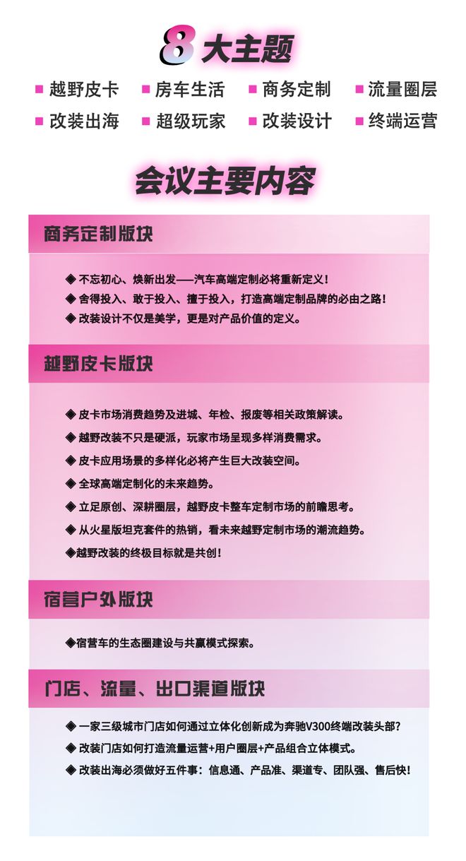 速递｜“锐”不可挡的户外新装备来了！澳门新葡京网站第21届RA改装车展(图1)